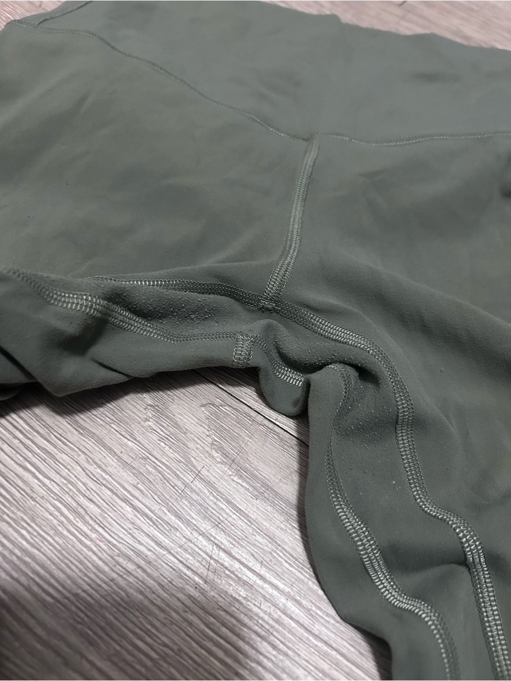 lululemon athletica Olive Green Ankle Leggings - Picture 2 of 5